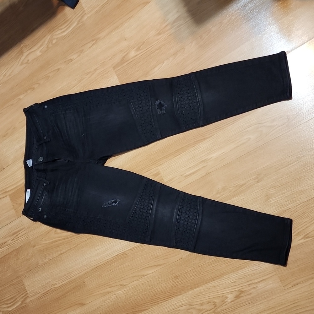 True Religion Halle Mid Rise skinny jeans